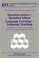 Daniela Elsner, Anja Wildemann, Nicola Würffel - Sprachen lernen - Sprachen lehren / Language Learning - Language Teaching