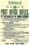 One of the Battalion Commanders - History of the Post Office Rifles, 8th Battalion City of London Regiment 1914 to 1918