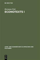 Hermann Fink - EconoTexts - Bd.1: Econotexts