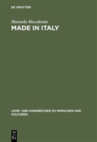 Manuela Macedonia, Klaus Pitter - Made in Italy