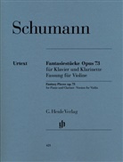 Robert Schumann, Ernst Herttrich - Robert Schumann - Fantasiestücke op. 73 für Klavier und Klarinette