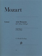 Wolfgang Amadeus Mozart, Ullrich Scheideler - Wolfgang Amadeus Mozart - Acht Menuette KV 315a (315g)