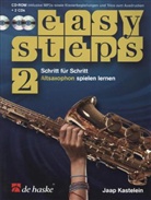 Jaap Kastelein - Easy Steps für Altsaxophon, m. 2 Audio-CDs + CD-ROM. Vol.2
