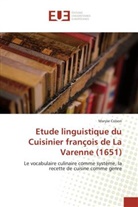 Maryse Colson, Colson-m - Etude linguistique du cuisinier