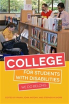 Anthony Pavan John a, Pavan John Antony, Pavan John Shore Antony, Fra Conway, Stephen M Shore, Pavan John Antony... - College for Students with Disabilities