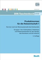 Deutsches Institut für Normung e. V. (DIN), DIN e.V., DIN e.V. (Deutsches Institut für Normung), DI e V - Produktnormen für die Holzwirtschaft - 1: Normen nach der Warensystematik des Holzhandels Gruppen 1 bis 3 (Schnittholz, Hobelware und Plattenwerkstoffe) für den Handel, das Handwerk und die Industrie