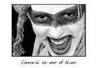 Alain Hanel - Carnaval en noir et blanc (Livre poster DIN A3 horizontal)