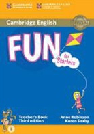 Anne Robinson, Anne Saxby Robinson, Karen Saxby - Fun for Starters Teacher Book with downloadable audio