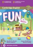 Anne Robinson, Anne Saxby Robinson, Karen Saxby - Fun for Movers Student Book with online resources and downloadable