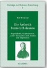 Kurt Blaukopf - Die Ästhetik Bernard Bolzanos