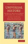 Leopold Von Ranke - Universal History