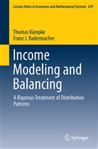 Thoma Kämpke, Thomas Kämpke, Franz J. Radermacher, Franz Josef Radermacher - Income Modeling and Balancing