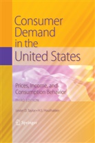 H S Houthakker, H. S. Houthakker, H.S. Houthakker, Lester Taylor, Lester D Taylor, Lester D. Taylor - Consumer Demand in the United States