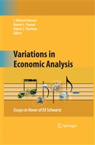J. Richard Aronson, Harrie L Parmet, Harriet L Parmet, Harriet L. Parmet, Robert Thornton - Variations in Economic Analysis