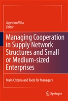 Agostin Villa, Agostino Villa - Managing Cooperation in Supply Network Structures and Small or Medium-sized Enterprises