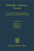 Wolfgang Ewer, Ulric Ramsauer, Ulrich Ramsauer, Ulrich Ramsauer u a, Moritz Reese, Moritz Reese u a... - Methodik - Ordnung - Umwelt
