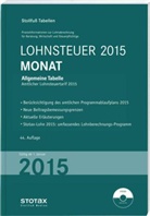 Stollfuß Tabellen: Lohnsteuer 2015, Monat, m. CD-ROM