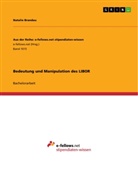 Natalie Brandau - Bedeutung und Manipulation des LIBOR
