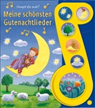 Phoenix International Publications Germany GmbH - 6-Button-Liederbuch, Meine schönsten Gutenachtlieder