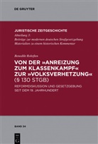 Benedikt Rohrßen - Von der "Anreizung zum Klassenkampf" zur "Volksverhetzung" (§ 130 StGB)