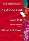 Georg Patzer - Deutsche Lyrik nach 1945 bis zur Gegenwart: Geschichte, Entwicklung, Personen