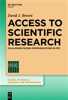 David J Brown, David J. Brown - Access to Scientific Research