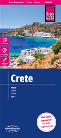 Reise Know-How Verlag Peter Rump, Peter Rump Verlag - Reise Know-How Landkarte Kreta / Crete (1:140.000)