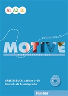 Wilfrie Krenn, Wilfried Krenn, Herbert Puchta - Motive - Kompaktkurs DaF, Einbändige Ausgabe: Motive A1-B1 Lektion 1-30 Arbeitsbuch mit MP3-Audio-CD