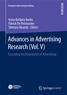 Ivana Bu ljeta Banks, Ivana Bu¿ljeta Banks, Ivana Busljeta Banks, Ivana Bušljeta Banks, Patric De Pelsmacker, Patrick De Pelsmacker... - Advances in Advertising Research. Vol.V