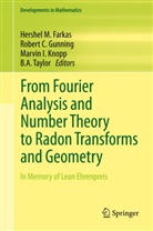 Rober C Gunning, Robert C Gunning, Hershel M. Farkas, Robert C. Gunning, Marvin I Knopp et al, Marvin I. Knopp... - From Fourier Analysis and Number Theory to Radon Transforms and Geometry