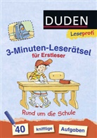 Sophia Marzolff, Susanna Moll - 3-Minuten-Leserätsel für Erstleser: Rund um die Schule