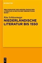 Rita Schlusemann, Rita Schlusemann - Bibliographie der niederländischen Literatur in deutscher Übersetzung - Band 1: Niederländische Literatur bis 1550