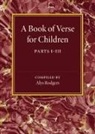 Alys Rodgers - Book of Verse for Children