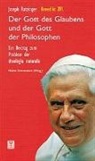 Joseph Ratzinger, Hein Sonnemans, Heino Sonnemans - Der Gott des Glaubens und der Gott der Philosophen