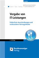 Hans-Peter Kulartz, Marc Opitz, Ralf Steding, Mar Opitz (Dr.), Marc Opitz (Dr.), Ralf Steding (Dr.) - Vergabe von IT-Leistungen