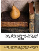 Clemens Brentano, Anna K. Emmerich, Anna Katharina Emmerich, Anna Katharina Emmerick, Joseph von Führich, Joseph von Führich - Das Leben Unseres Herrn Und Heilandes Jesu Christi: Nach Den Gesichten Der Gottseligen Anna Katharina Emmerich Aufgeschrieben. Vom Schluße Der Zweiten Osterfeier In Jerusalem Bis Zur Sendung Des Heiligen Geistes : Mitgetheilt Vom 21. Oktober 1823 Bis...