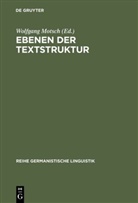 Wolfgan Motsch, Wolfgang Motsch - Ebenen der Textstruktur