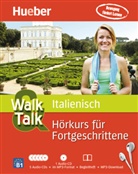 Gabriella Caiazza-Schwarz - Walk & Talk Italienisch Hörkurs für Fortgeschrittene, 5 Audio-CDs + MP3-CD + Begleitheft + MP3-Download (Audiolibro)