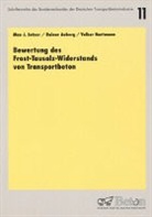 Rainer Auberg, Volker Hartmann, Max J. Setzer - Bewertung des Frost-Tausalz-Widerstands von Transportbeton
