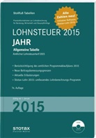 Stollfuß Tabellen: Lohnsteuer 2015, Jahr, m. CD-ROM