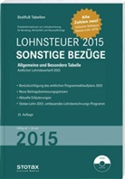 Stollfuß Tabellen: Lohnsteuer 2015, Sonstige Bezüge, m. CD-ROM