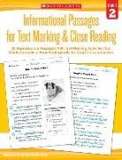 Martin Lee, Marcia Miller - Informational Passages for Text Marking & Close Reading: Grade 2
