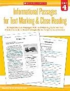 Martin Lee, Marcia Miller - Informational Passages for Text Marking & Close Reading: Grade 4