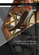 Agata Kapnik - Ursachen und Wirkungen der Finanzkrise 2007/08