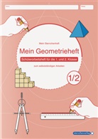 Katrin Langhans, sternchenverlag GmbH, sternchenverla GmbH, sternchenverlag GmbH - Mein Geometrieheft 1/2