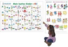 Mein buntes Kinder-ABC + Meine tierischen Zahlen von 1-20, 2 Poster