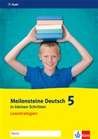 Harald-Matthias Neumann - Meilensteine Deutsch in kleinen Schritten: Meilensteine Deutsch in kleinen Schritten 5. Lesestrategien - Ausgabe ab 2016