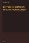 Manfre Baldus, Manfred Baldus, Muckel, Stefan Muckel - Entscheidungen in Kirchensachen seit 1946. Band 54