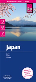 Reise Know-How Verlag Peter Rump, Peter Rump Verlag, Reise Know-How Verlag - Reise Know-How Landkarte Japan (1:1.200.000)