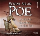 Edgar  Allan Poe, Heiner Heusinger, Andreas Petri, Roland Renner - Der Bericht des Arthur Gordon Pym, 2 Audio-CDs (Livre audio)